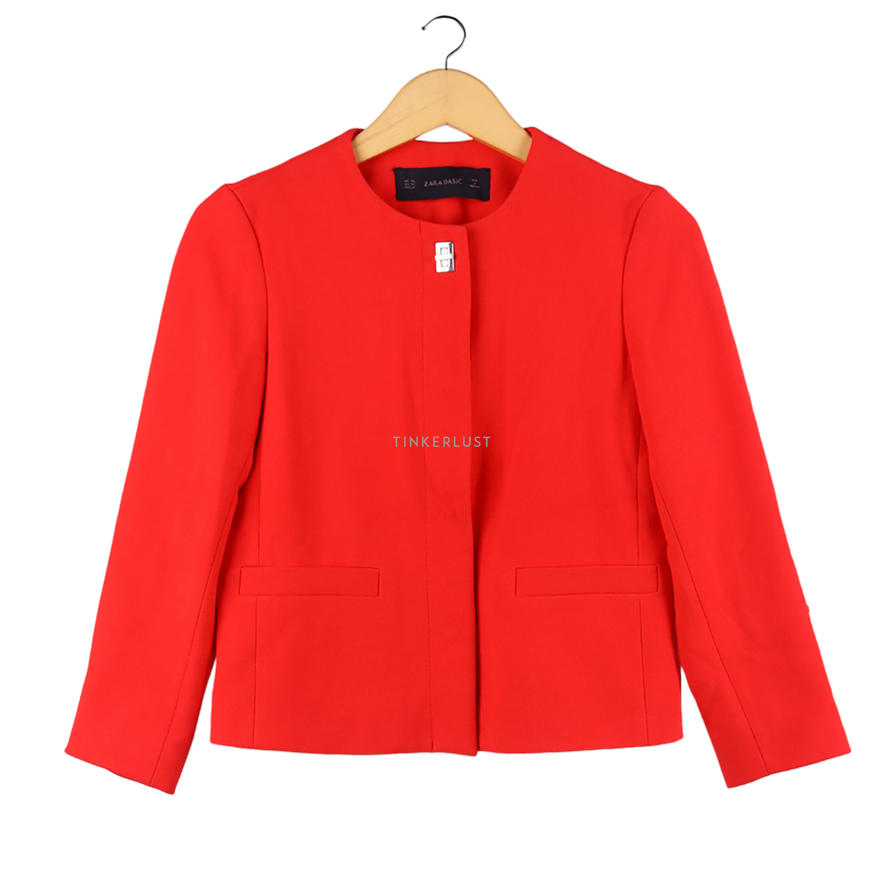 Zara best sale red blazer